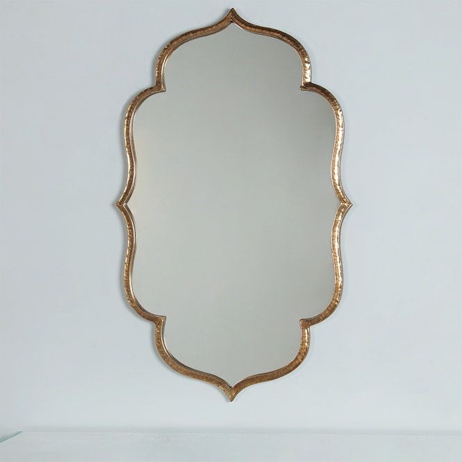 Vintage flora mirror