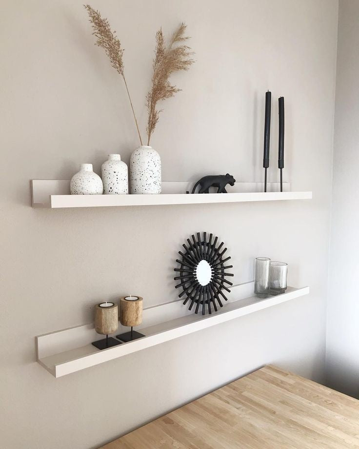 MDF U shape shelf
