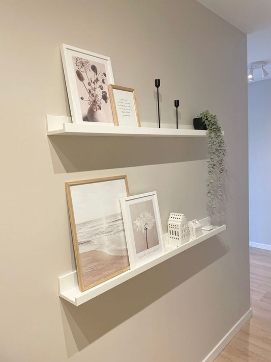 MDF U shape shelf